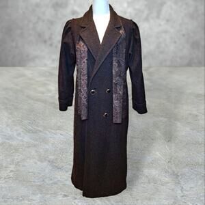 Elegant Brown Trench Coat